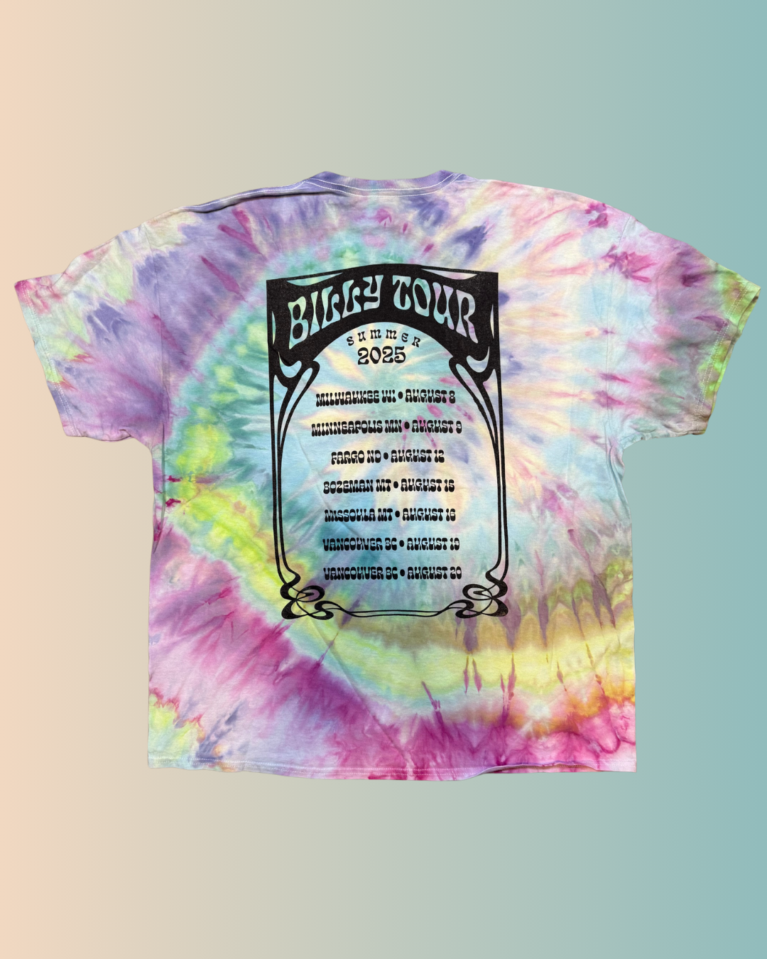 Billy Tour Summer 2025 - 2XL
