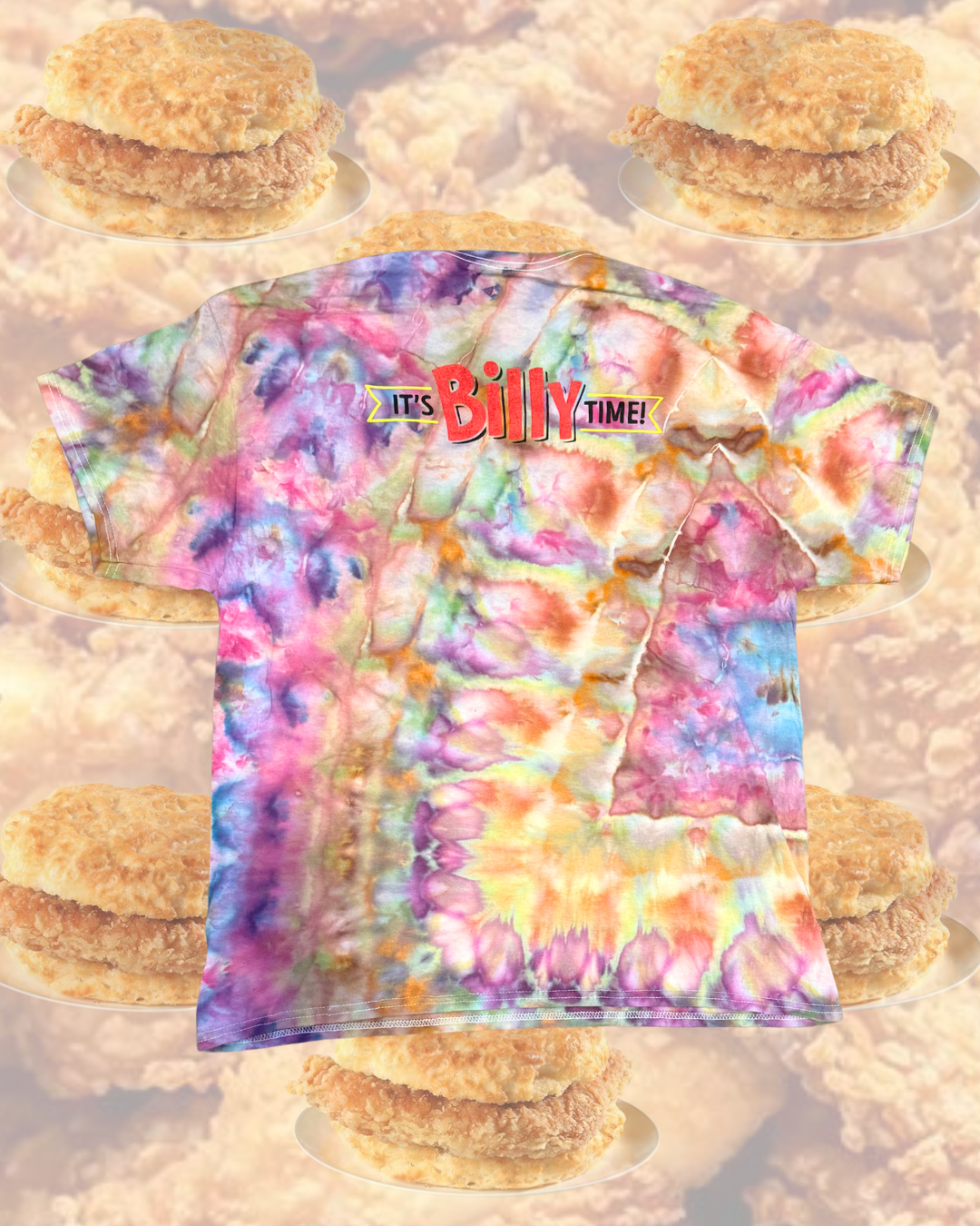 Billy Biscuit T-Shirt Tie Dye