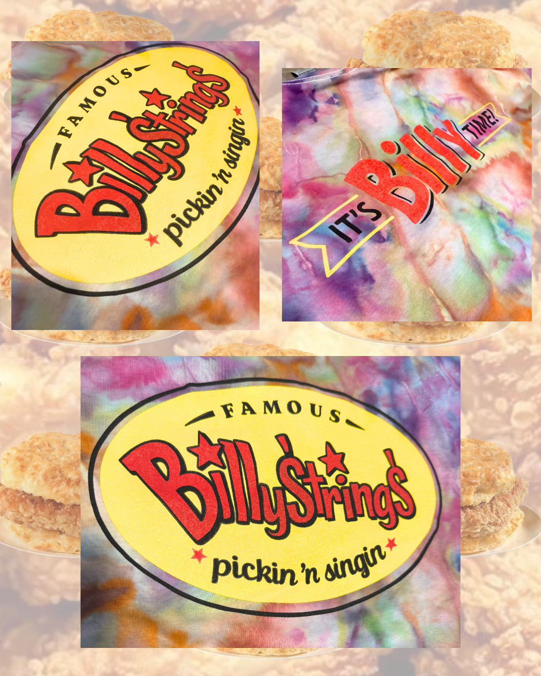 Billy Biscuit T-Shirt Tie Dye