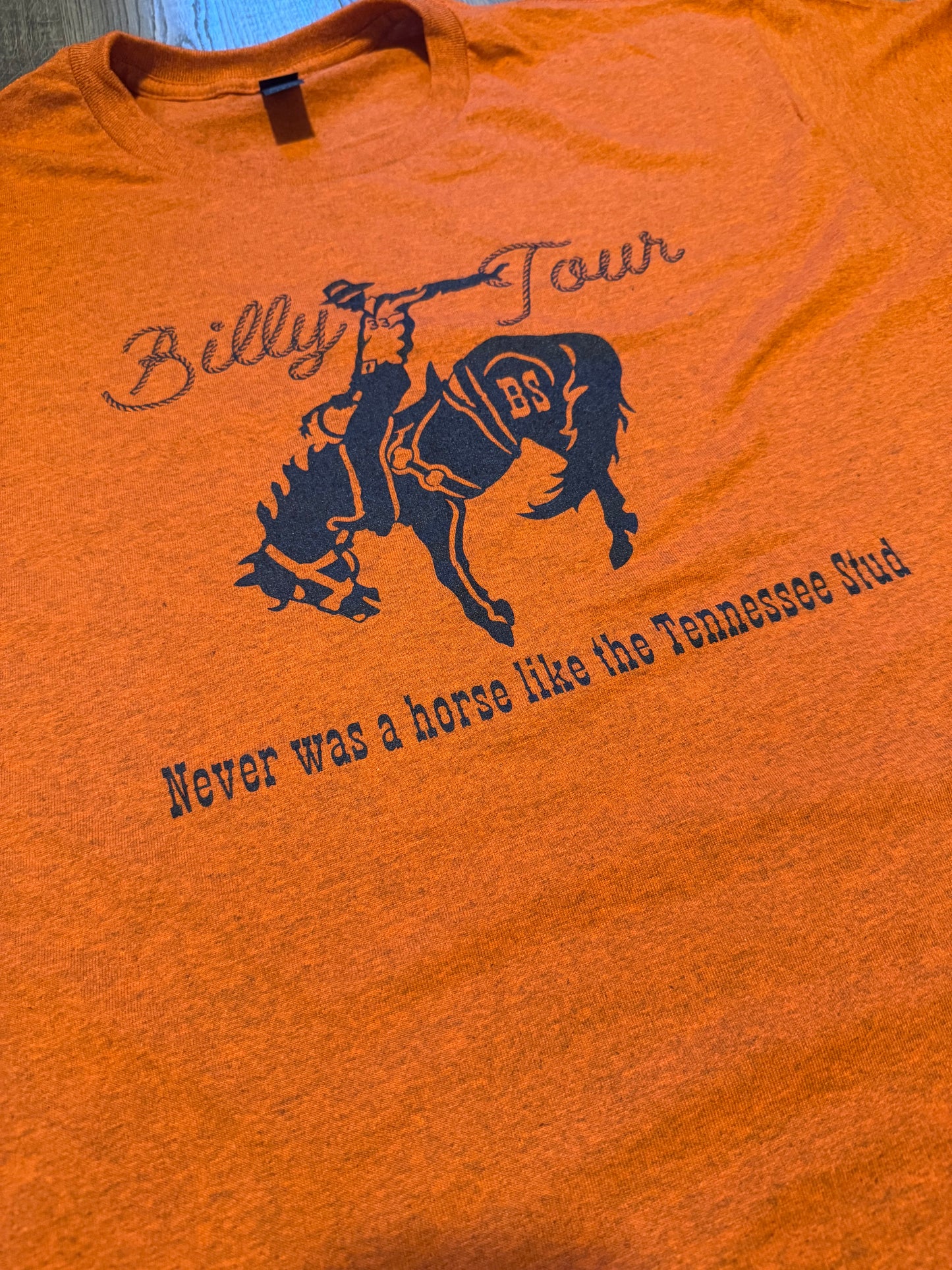 Billy Tour Fall 25 - Tennessee Stud Burnt Orange